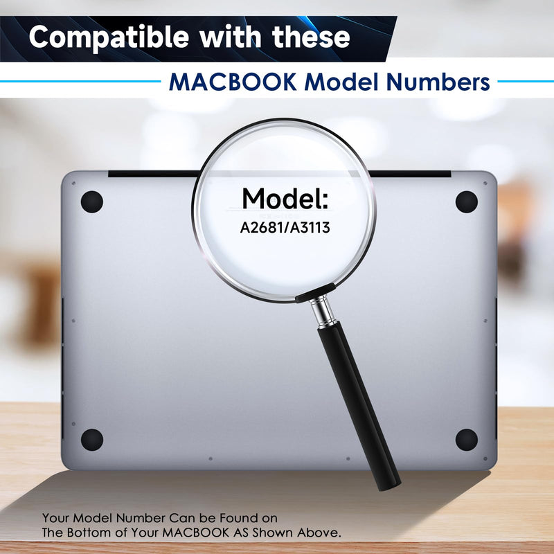 Laptop Privacy Screen 13.6 Inch (2022-2024, M2, M3), Removable Laptop Screen Privacy Shield for Mac 13.6Inch. MacBook 13.6 inch