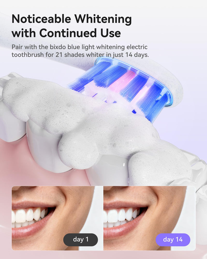 Pap Teeth Whitening Toothpaste, Hydroxyapatite Enamel Repair for Sensitive Teeth & Gums, Fluoride-Free, 28 Days Brightening, Flower Mint, 2.6oz (Pack of 4)