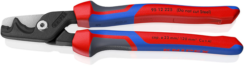KNIPEX Tools 95 12 225 StepCut® XL Cable Shears, 9"