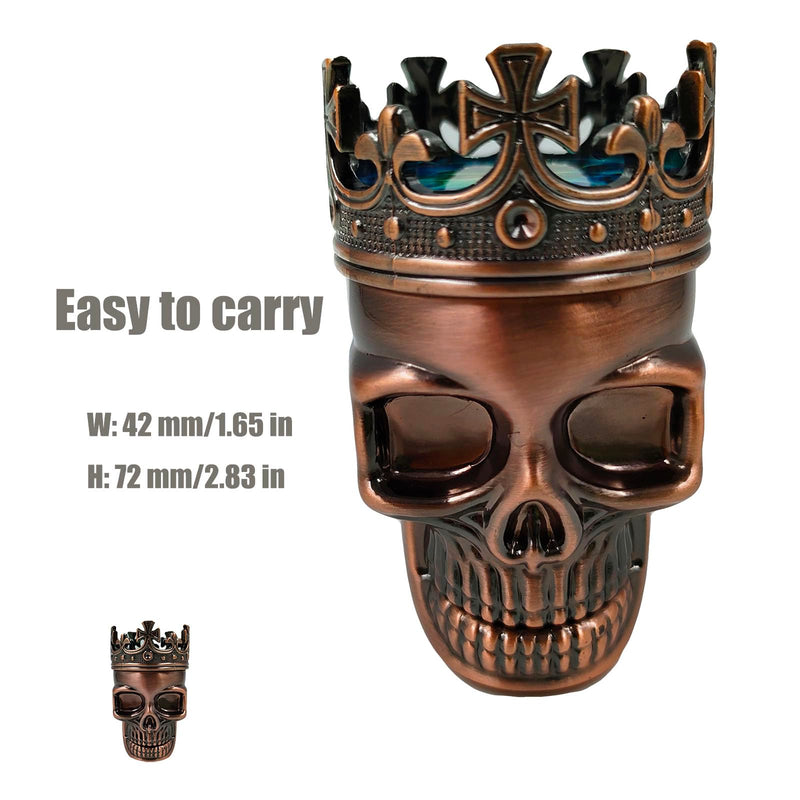 Skull Grinder Crusher 1.8 Inch (Copper Black) Copper Black