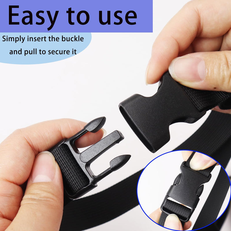2 Pcs Extension Cord Organizer, Extension Cord Hanger with 5 Slots for Vertical Space, for Cable, Hose, Rope, Light String (2 Pcs Black) 2 Pcs Black