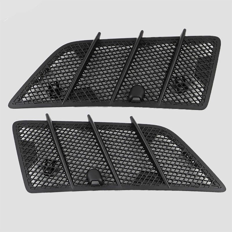 1648804305 Hood Air Vent Cover Left Right for Mercedes W164 ML350 ML450 ML550 ML63 AMG GL320 GL350 GL450 GL550 Class 2008-2011, Pair Hood Air Vent Grille Cover Replaces# 1648804405