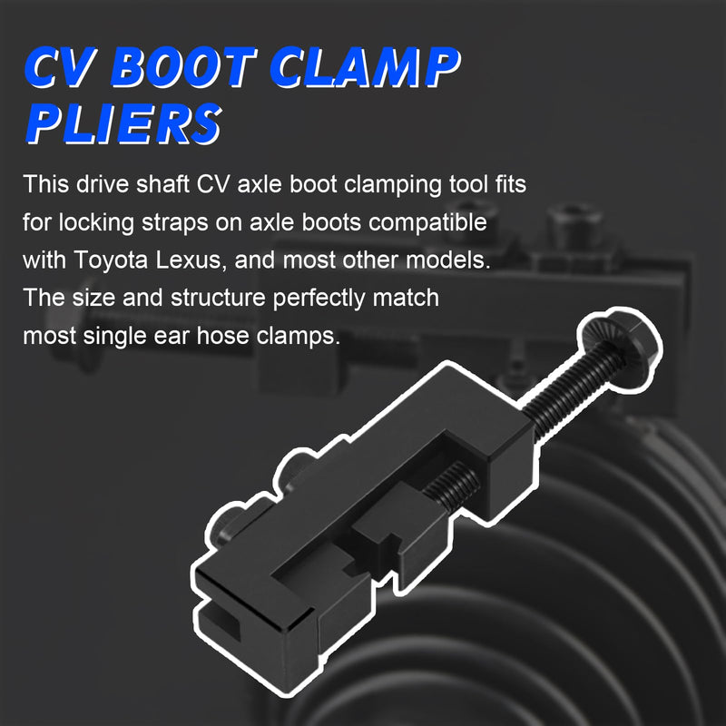 Bolaxin CV Axle Boot Clamp Tool - Drive Shaft Clamping Pliers for Toyota/Lexus - 09521-24010