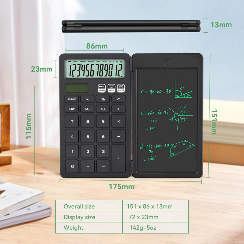 82MS Scientific Calculator and Basic Calculator Calculator with Writing Pad