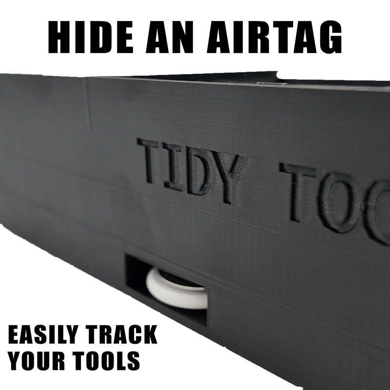 Tidy Tool Liner for M12 Rotary Packout Organizer with Drawer and Bit Storage for Milwaukee Packout Compact Tool Box- Battery, bits, and Blade Storage- Liner Only