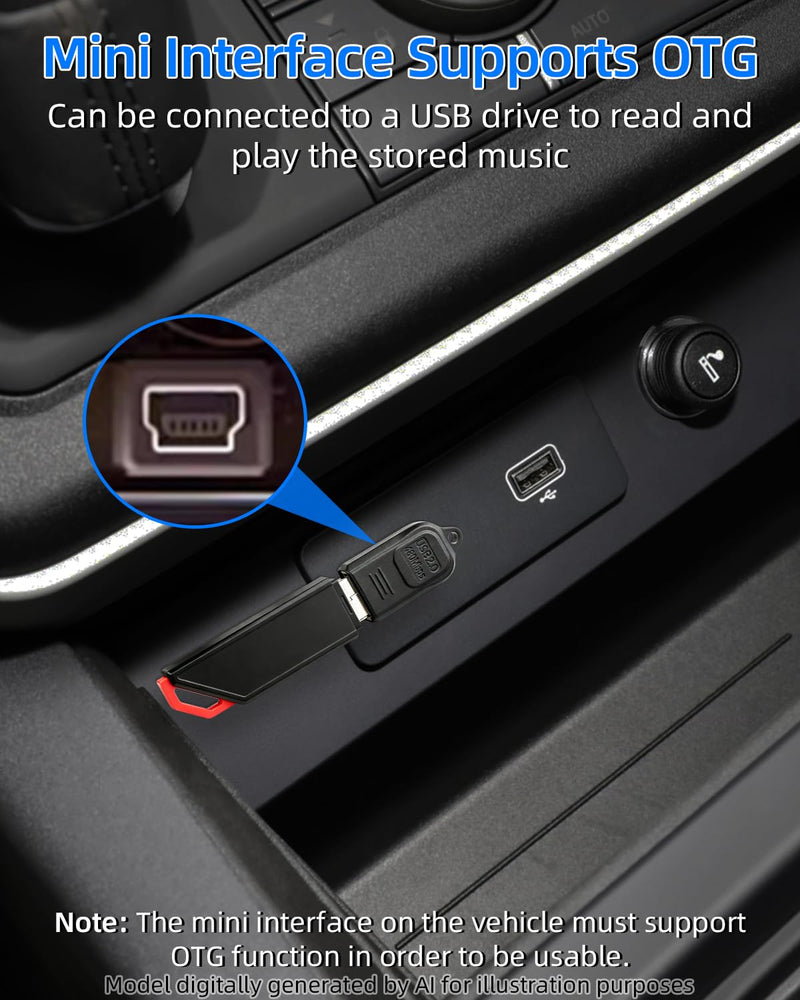 Mini USB OTG Adapter,480Mbps 90 Degree Angled Mini USB Male to USB Female Adapter for Camera,Dash Cam,MP3 Player,GPS Receiver,External Storage Expansion(4 Pack)