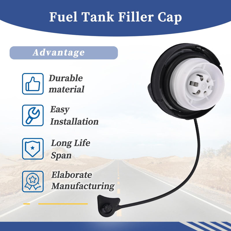 KD35-42-250A KD3542250A Fuel Tank Filler Cap Compatible with Mazda 3 6 CX-3 CX-9 CX-5 2013-2019 Car Gas Cap