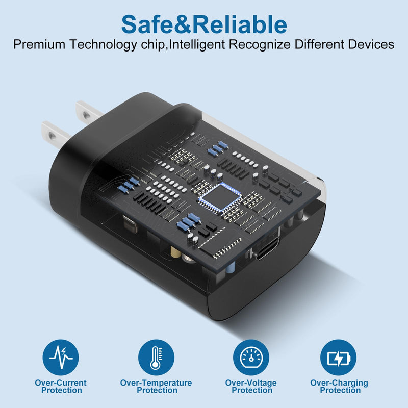 EGK 6.6ft 25W USB-C Fast Charger for Samsung Galaxy Watch | 9/Ultra/8/8 Classic, 7/6/Ultra, 5/5 Pro/4/6 Classic/3/Active 2/Active 1/FE, Magnetic Wireless Charging Cable
