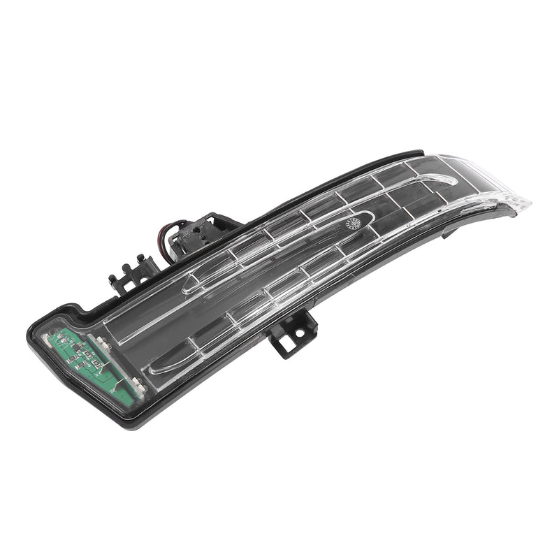 X AUTOHAUX 1 Set Left Right Side Door Mirror Turn Signal Indicator Light for Mercedes Benz W204 C204 W212 OE# A2129067401+A2129067501