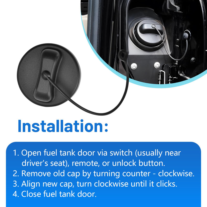 Fuel Gas Tank Cap Fits for Mercedes Benz Sprinter Vito Viano W639 W638 W447 W906 W903 Replaces A0004705805 A0004704605 A0004703105