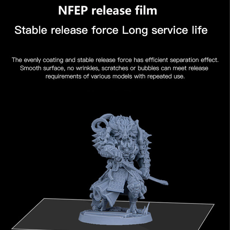 Antinsky nFEP PFA Release Film 280 * 450mm 1pc for Phrozen Sonic Mega 8k, Transform, Anycubic M3 MAX, Creality HALOT MAGE PRO etc. Better Durability Best for Large Resin 3D Printer Upgraded from FEP NFEP 280*450mm