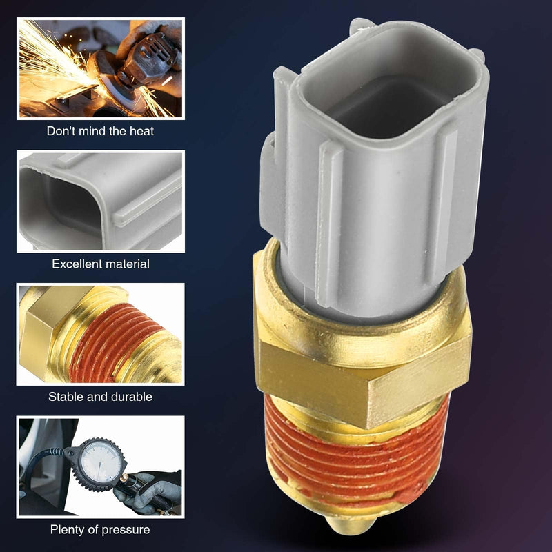 A-Premium Engine Coolant Temperature Sensor F5AF-12A648-AA Compatible with Ford Lincoln Mercury F-150 F-250 Explorer Ranger Navigator Town Car