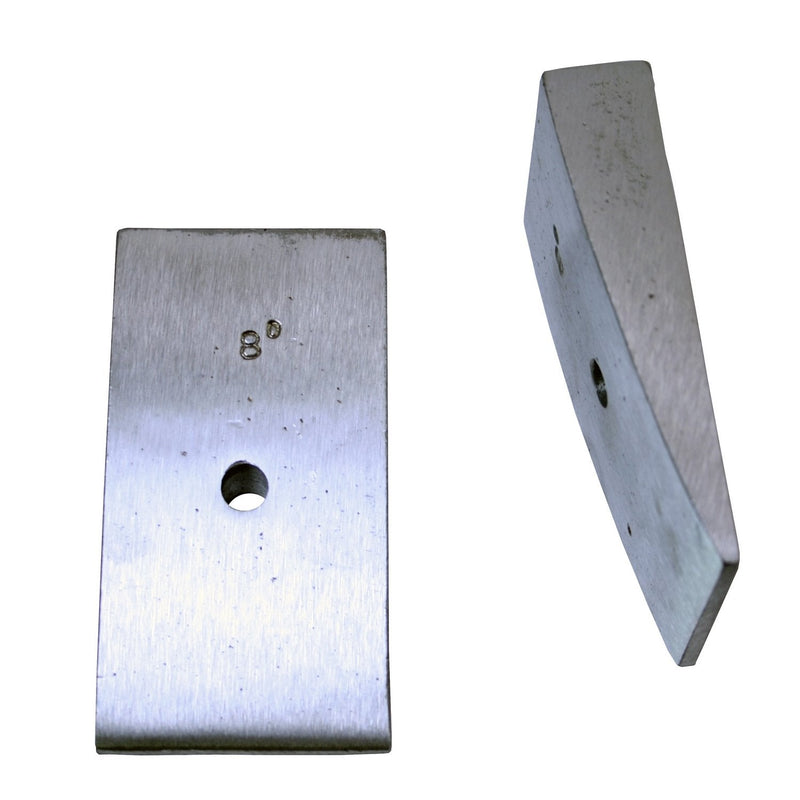 Omix | 18206.02 | Suspension Leaf Spring Shim Kit, Rear, 8 Degree, 2.5 Inches Wide | OE Reference: MS-WSC80