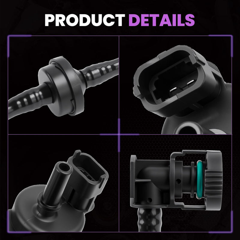 55573017 Vapor Canister Purge Valve Compatible with Cruze 1.4L L4 2012-2015, Sonic 1.4L L4 2012-2020, Trax 1.4L L4 2013-2021, Encore 1.4L L4 2013-2021, Vent Purge Control Valve Replaces# 911-409,PV704 55573017