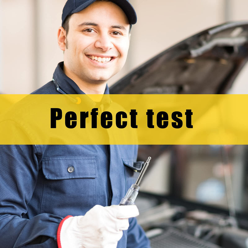 Inline Spark Plug Tester Engine Straight Boot Ignition Tester Light Lawnmower Checker Armature Diagnostic Detector for Automotive Car Internal External Engine(3 Pieces) 3