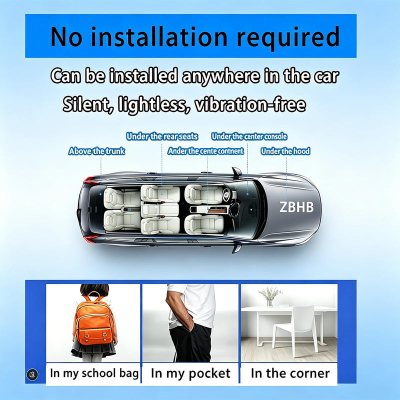 2 Pack GPS Tracker for Vehicles,Hidden Vehicle Locator,No Monthly Fee | Tracker Device for Vehicles,Car GPS Tracker | iOS Only | Magnetic | No SIM Card | Waterproof | Use with “Find My”
