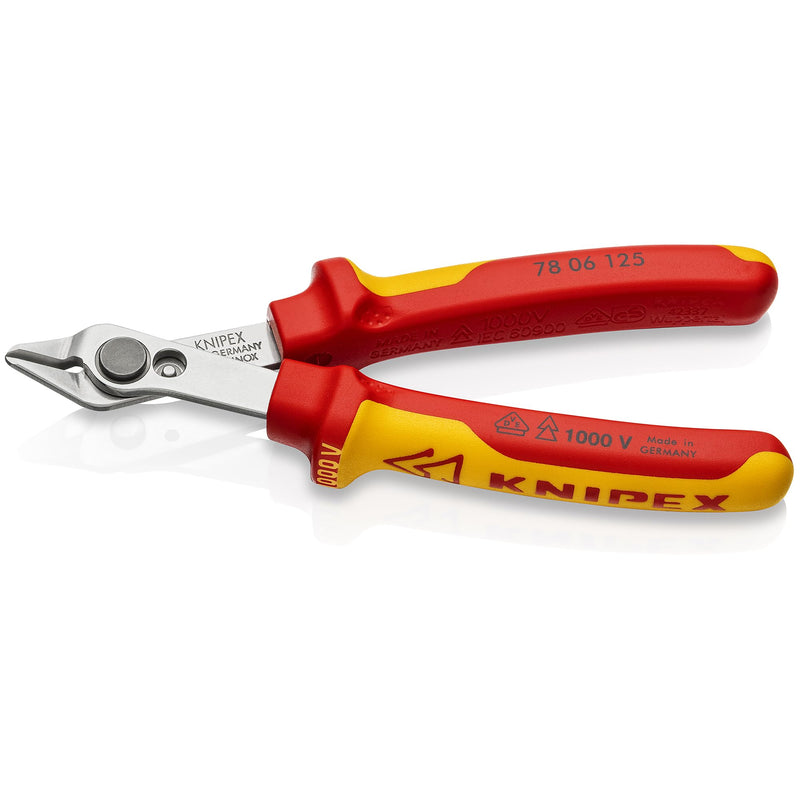 KNIPEX Tools 78 06 125 Super Knips 1000V Insulated, 5-Inch