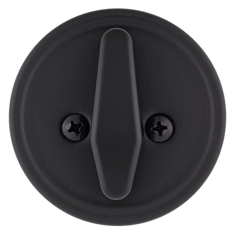 BRINKS Commercial - Single Cylinder Deadbolt Lock, Matte Black Finish - Meets ANSI Grade 1 Standards and has 3-Hour UL Fire Rating 1 Pack