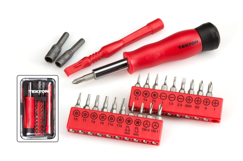 TEKTON Everybit Precision Tool Kit with Case (27-Piece) | 2830