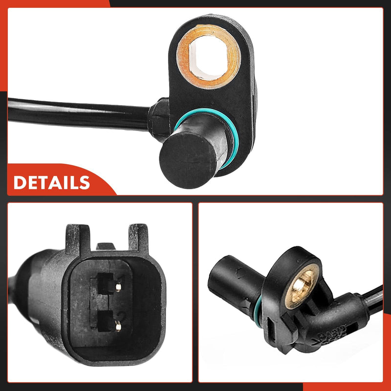 A-Premium Front Left and Right ABS Wheel Speed Sensor - Compatible with Ford & Lincoln Models - For F-150/Navigator 2011-2014, Expedition 2011-2012/2014 - Front Side, Replaces CL3Z2C204B, BL3Z2C204B Pack of 2
