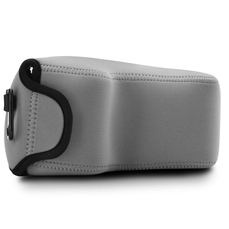 MegaGear MG1532 Nikon Coolpix P1000 Ultra Light Neoprene Camera Case - Gray, Compact
