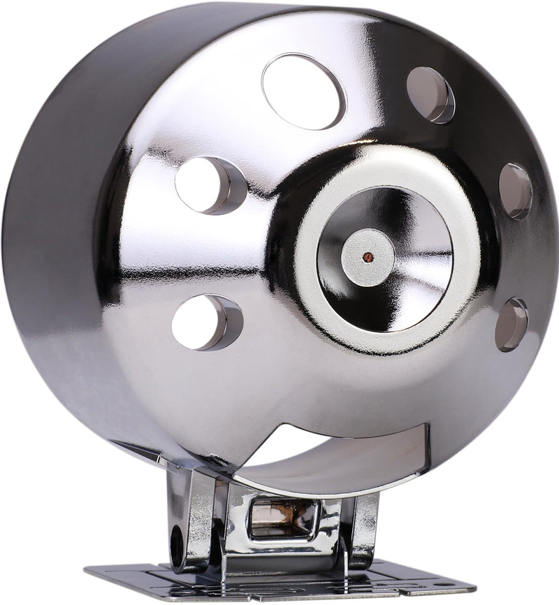Universal 85mm 3-3/8" Chrome Single Gauge Dashboard Pod Mounting Cup & Stand for Automobile Boat
