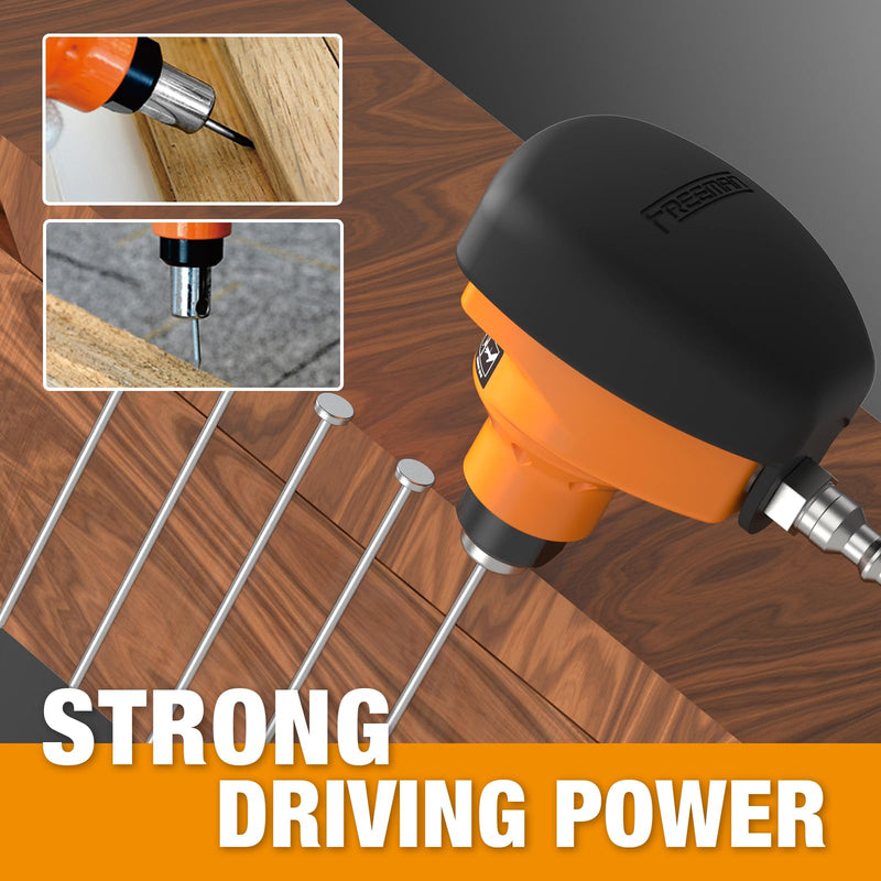 Freeman 2nd Generation Pneumatic Mini Palm Nailer | G2MPN | Decking, Joist Hangers, Wood Fencing, Hard to Reach Places
