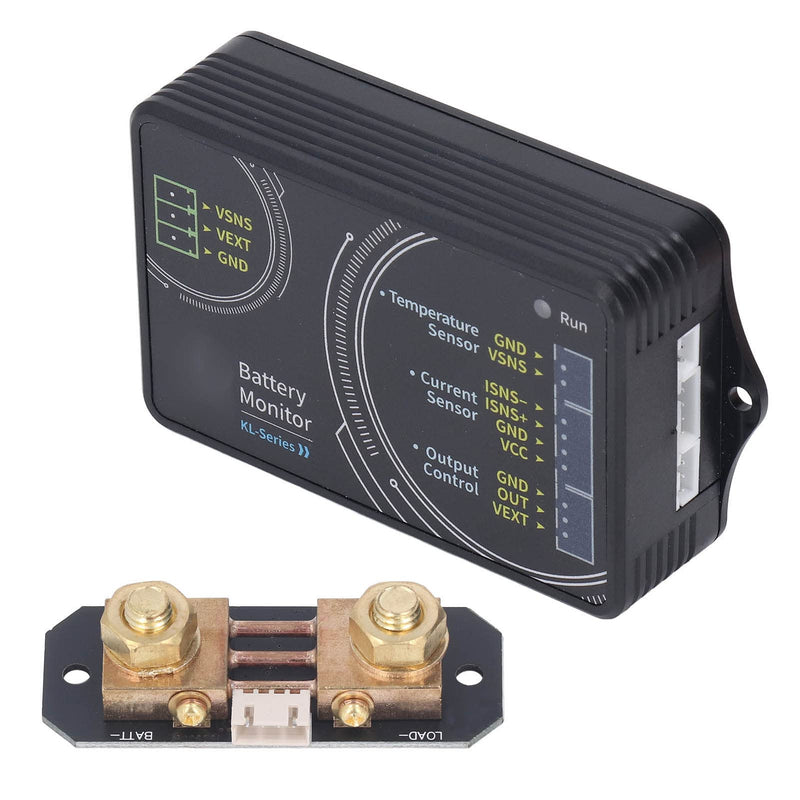 Battery Monitor, Bluetooth Battery Capacity Tester, 100A 0‑120V Voltmeter Ammeter Testing Tool, Battery Multimeter for Measuring Volt Ampere, Power, Capacity, Time, Watt Hour