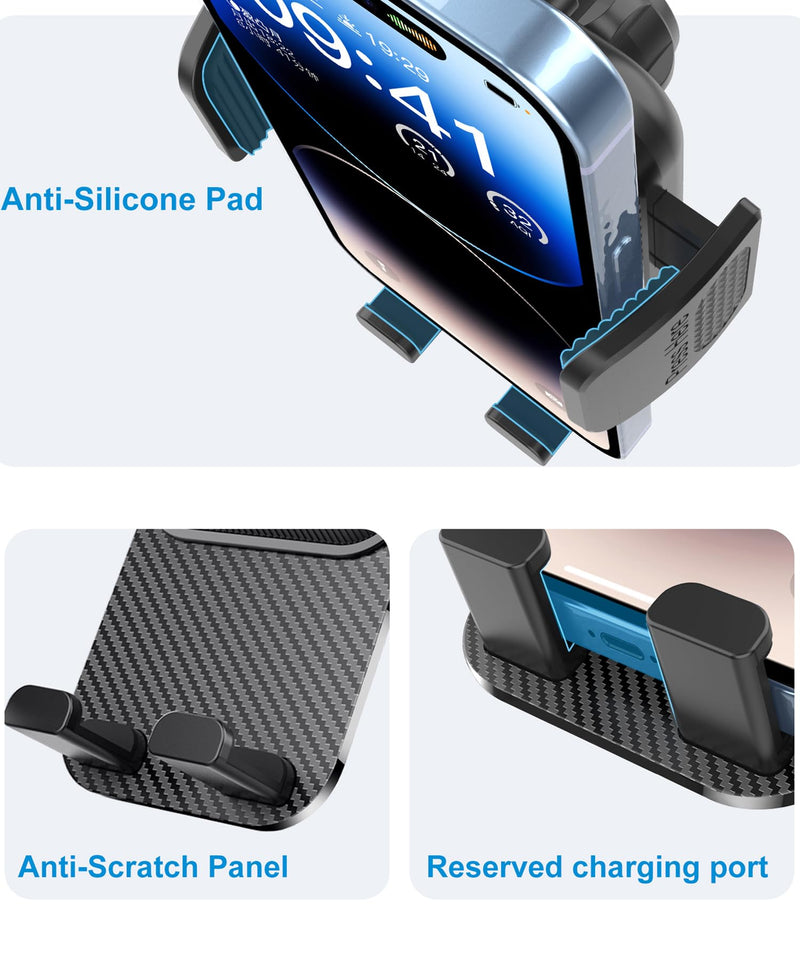 Car Phone Holder for 2023 2024 2025 2026 Chevrolet Colorado Accessories 11.3 Inch Screen Fixed Clip Cell Phone Mount Hands-Free 360 Degree Rotation