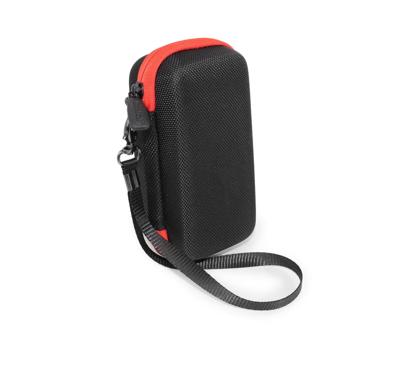 Case for Kestrel Meters Like 5700X Elite, 5700 Balllistics, 5500, 5500FW, 5400, 5400 AG/FW, 5200, 5100, 3500 FW/AG Black with orange zip