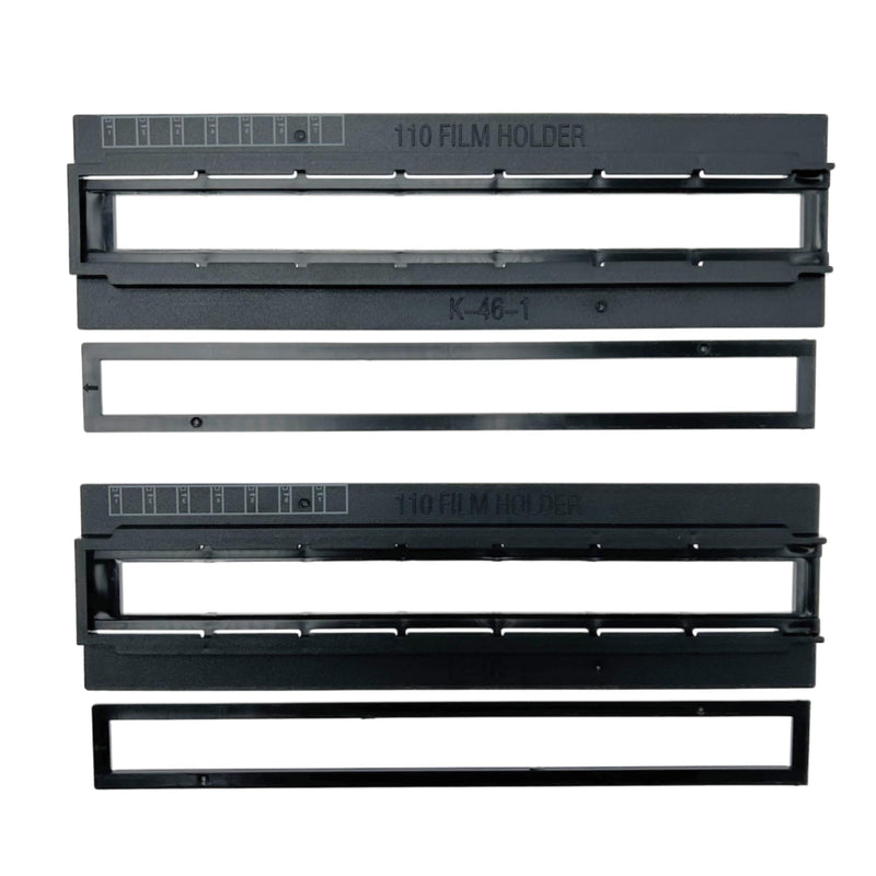 2X Negative Scanning 110 Film Holders for Epson Perfection V700 V750 | Fits Epson Perfection V700 V750 Scanner, 110 & 16mm Film Adapter, Pack of 2 2pcs 110 Film Holder