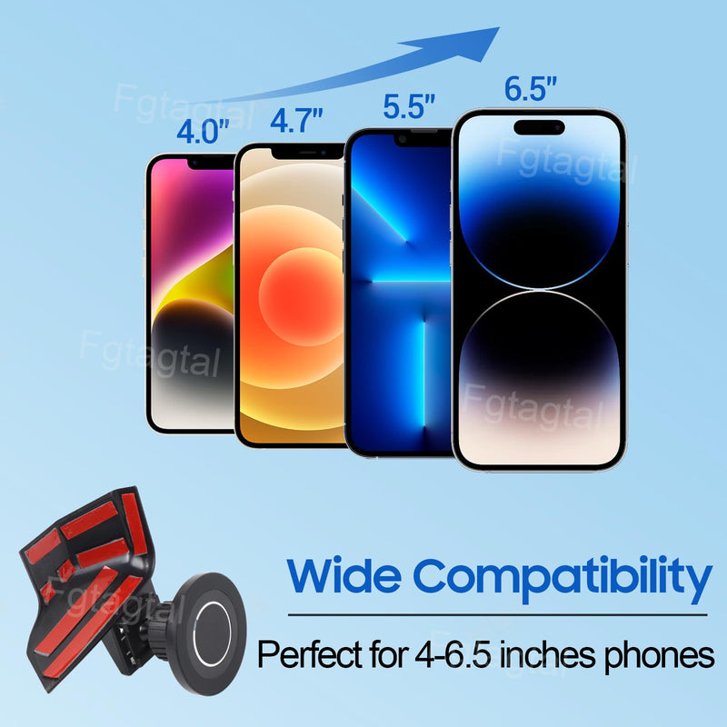 Car Phone Mount Compatible with Chevrolet Corvette C8 2020-2025 | Cell Phone Holder for Center Console Navigation Screen, Handsfree Car Phone Stand