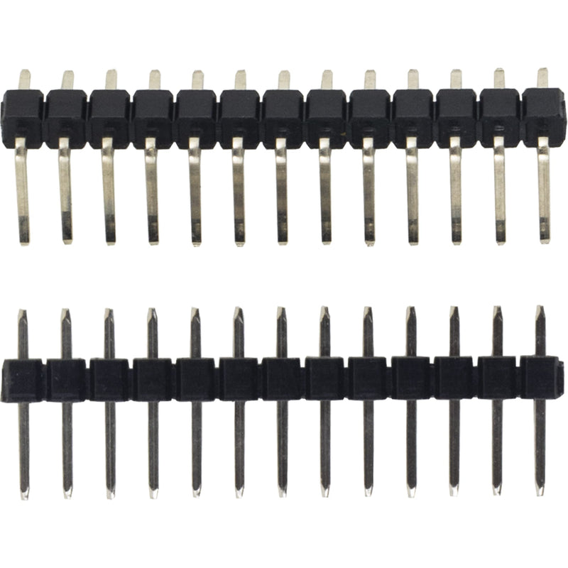 whiteeeen 4pcs RJ45 Breakout Board with LED Lights and 2 Types Male Pin Headers (Straight and Right Angel)