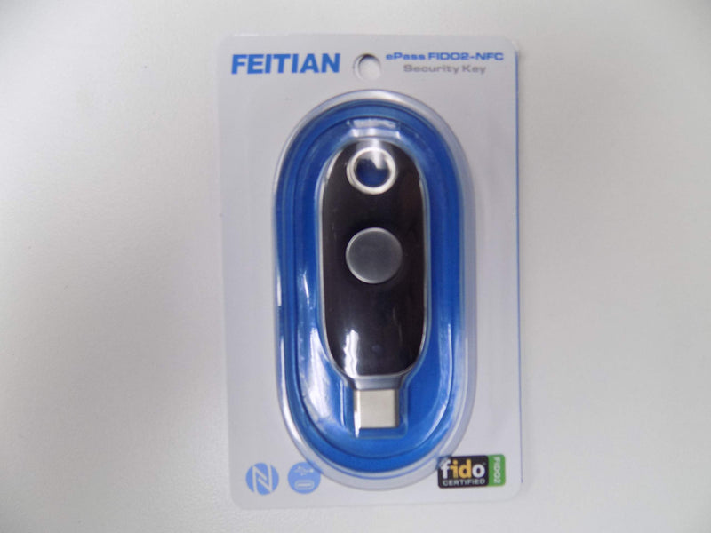 FEITIAN K40 USB Security Key - Two Factor Authenticator - USB-C with NFC, FIDO2 - Help Prevent Account Takeovers
