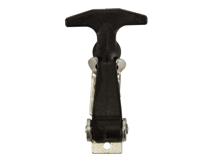 Buyers Products WJ1954 4 Inch Easy Grip Rubber Hood Catch with Bracket, 4 Pack 4 Count