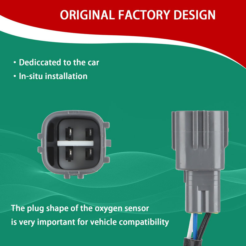234-4162 Upstream Downstream (Set of 2) O2 Oxygen Sensor Heated Air Fuel Ratio Compatible with 1994-2004 Toyota 4Runner, Pickup, Sequoia, T100, Tacoma, Tundra for 8946509210 8946509220 234-4162/8946509020 2 PCS