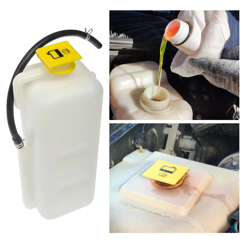 Engine Coolant Reservoir Cap, Coolant Recovery Water Tank Cap OEM 55111074AA 52079331, Coolant Tank Cap Compatible with Grand Voyager Wrangler Cherokee, Car Accessories (2 PCS) 2 PCS