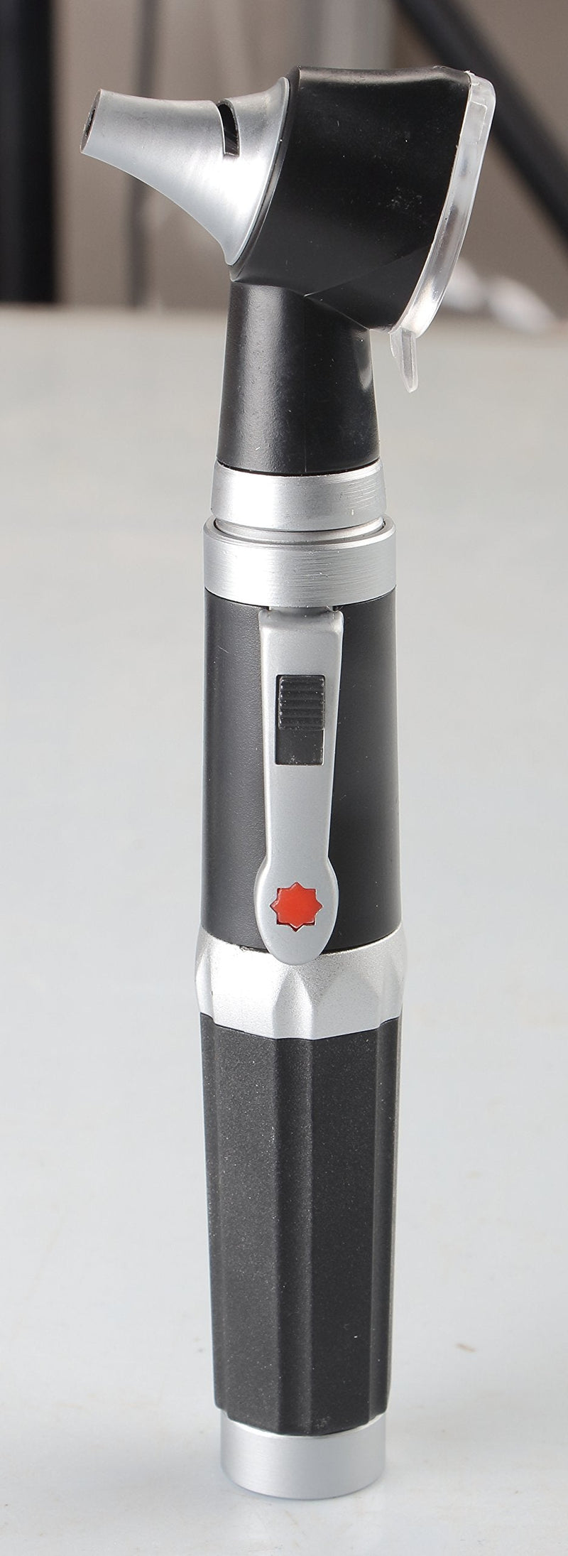 Dixie EMS Pocket Fiberoptic LED Otoscope with 10 Extra Probes in Hard Carry Case- Enhanced XHL Xenon Halogen Technology