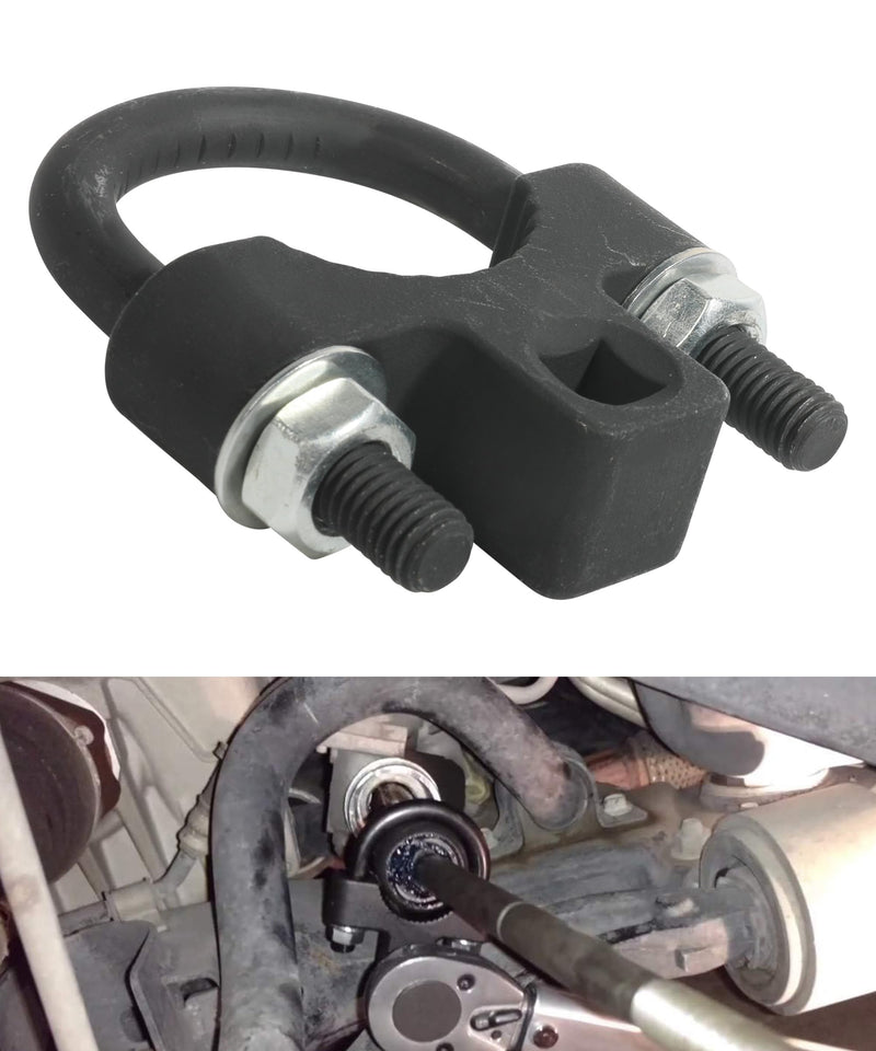 Zlirfy Tie Rod Removal Tool,3/8” inch Universal Low Profile Tool,Car Accessories Auto Tools Inner Tie Rod U-Wrench Repair Mechanic Tools,Inner Tie Rod Tool for Inner Tie Rod Removal and Installation