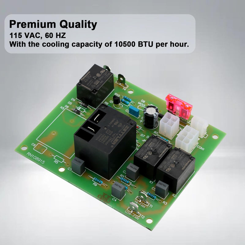 3106996022 Heat & Cool Analog Thermostat Control Circuit Relay Board, Compatible with Dometic RV Roof Air Conditioner 579 590 595 600 Series, Replaces# 3106996.022, 3311924
