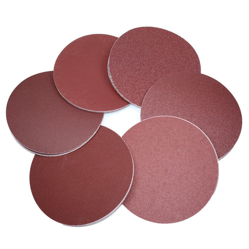 30-Pack 9 Inch PSA Sanding Discs, Self Adhsive Aluminum Oxide Sand Paper 60 80 120 180 240 400 Assorted Grits …