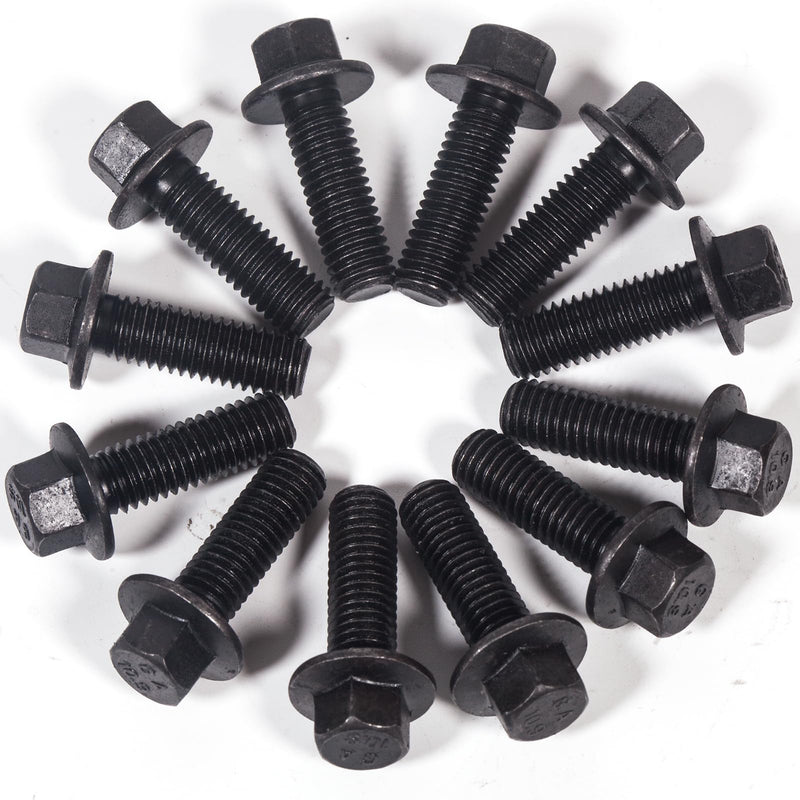 551696 Exhaust Manifold Bolts,Manifold Header Bolts for GM LS1 LS3 LS2 LSX LT series engines 12 PCS for GM 12617944 Exhaust Manifold Gasket