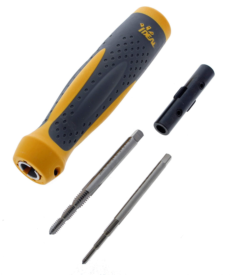 IDEAL Industries INC. 35-922 6-in-1 Twist-A-Nut Tapping Tool – Robust Screwdriver Tool w/Textured Santoprene Grip, Interchangeable Head