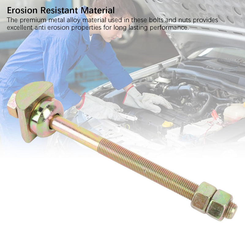 Hex Anchor Arm Adjusting Torsion Bar, Replacement Bolts and Nuts with Premium Anti Erosion Properties, Raise Front, Left, Right Compatible with D21 D22 4WD RWD PLD, Item