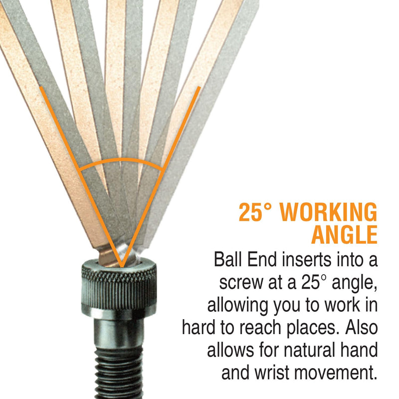 Bondhus 20399 Ball End L-Wrench DoublePK w/BriteGuard & GoldGuard Finish L-Wrench Double Pack
