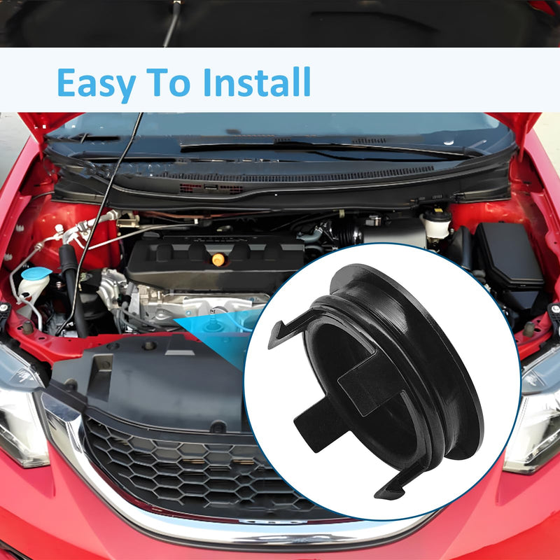 Cylinder Head Cam Plug with Seal, Replace 12513-P72-003, Cam Plug Cap Compatible with Honda Civic Fit HR-V Insight CR-V CR-Z Acur Integra