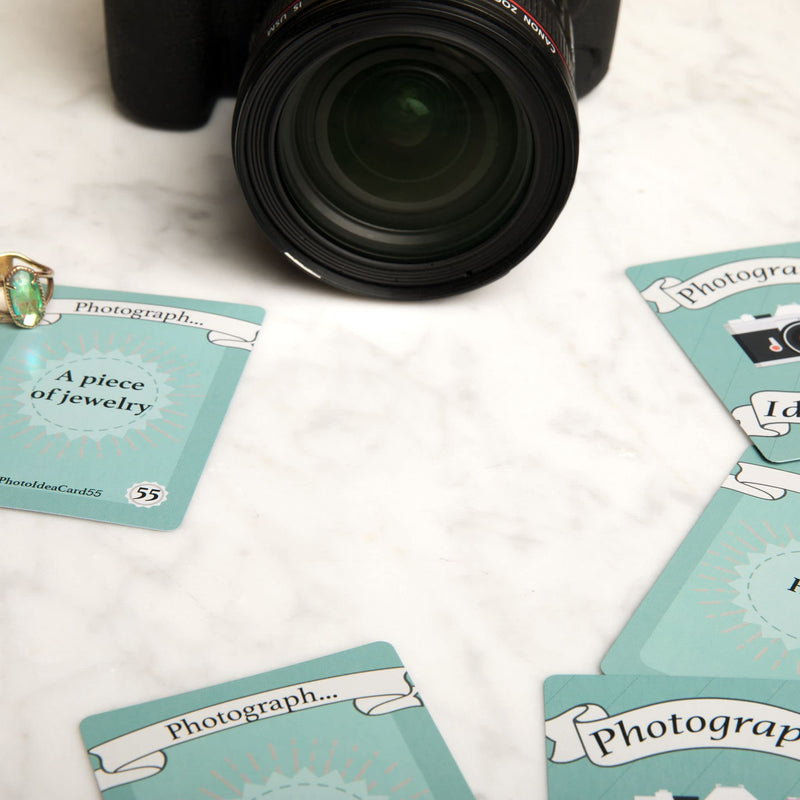 Insprinity Photography Idea Cards Original Deck - Unique Themes & Challenges for Photographers & Camera Lovers, Beginners & Pros, Men & Women - Cool Photography Accessory