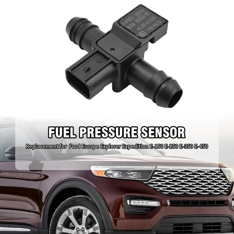 Fuel Pressure Sensor, Replacement for Ford Escape Explorer Expedition E-150 E-250 E-350 E-450, Replaces 9U5A-9C052-BC 0261230273