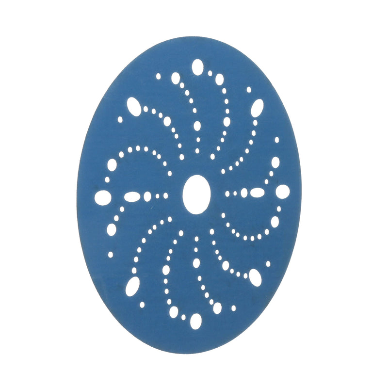 3M Hookit Blue Abrasive Discs 36183, Multi-Hole, Blend Preparation, Paint Preparation, 6 in, 600 Grade, 50 Discs/Carton Multi-Hole Disc 6 in diameter 600+ Grit