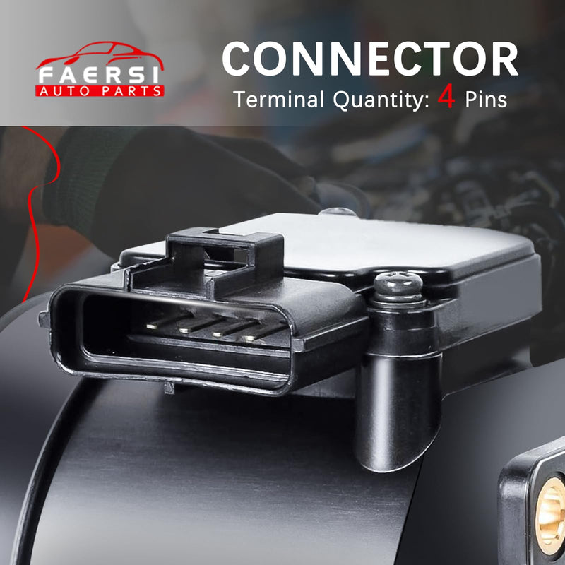 Mass Air Flow Sensor Meter MAF F81F12B579BA XL3F12B579BA Compatible with 1998-2004 Ford F150 F-250 F-350 F-450 F-550 Super Duty Expedition Lobo Taurus Lincoln Jaguar 3.4L 4.6L 5.4L 6.8L 7.3L V8